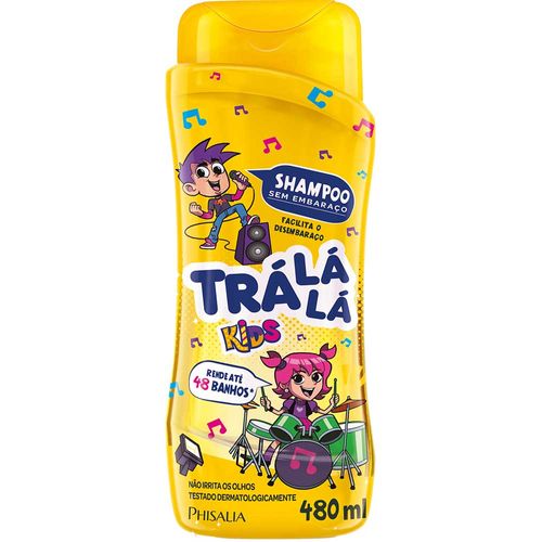 Shampoo Trá Lá Lá Kids Sem Embaraço 480ml - comper