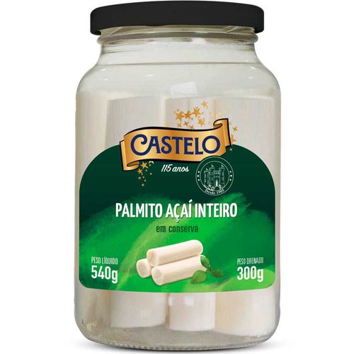 Palmito de Açaí Castelo Inteiro 300g - comper