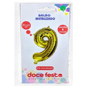 BALAO-METALIZADO-40-CM-OURO-N-9 BALAO-METALIZADO-40-CM-OURO-N-9