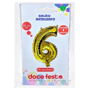 BALAO-METALIZADO-40-CM-OURO-N-6 BALAO-METALIZADO-40-CM-OURO-N-6