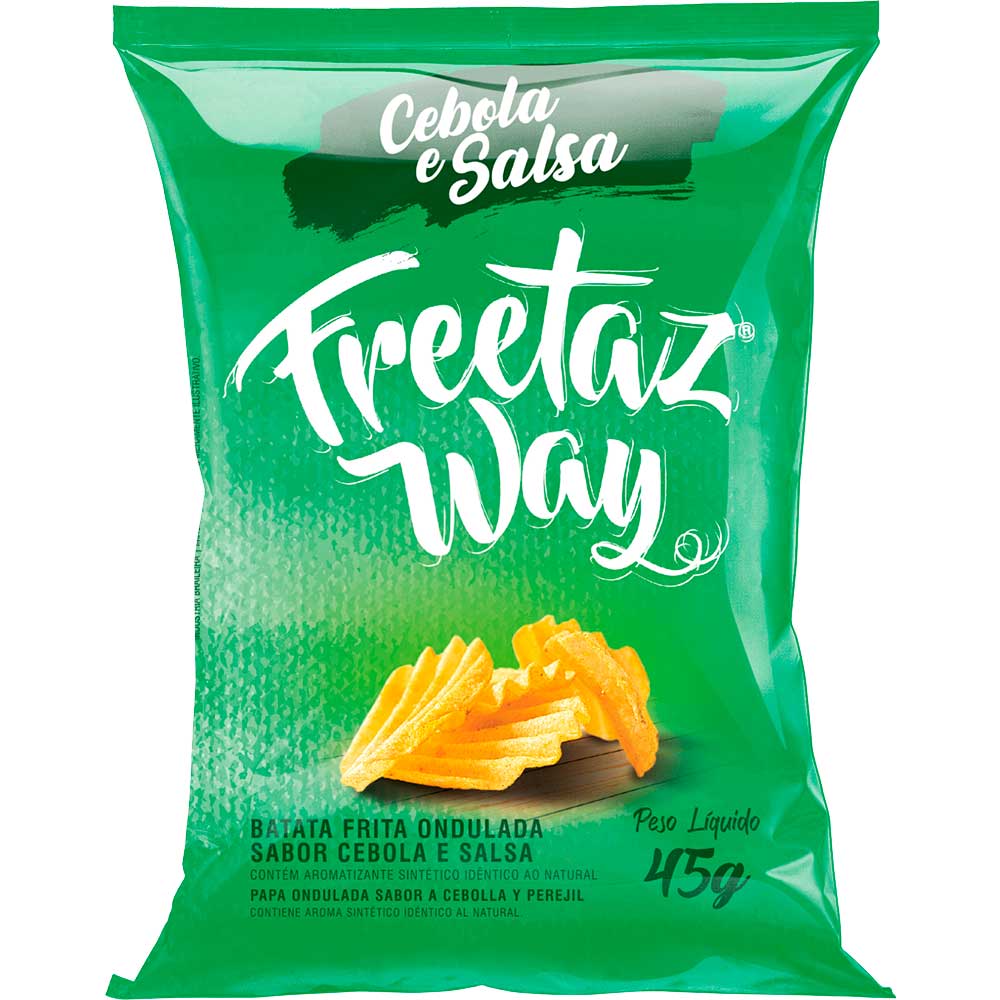 Batata Frita Freetaz Cebola e Salsa 45g