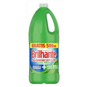2583852-TIRA-MANCHAS-SANIT.LIQ.BRILHANTE-2L-GTS-500ML-FRES 2583852-TIRA-MANCHAS-SANIT.LIQ.BRILHANTE-2L-GTS-500ML-FRES