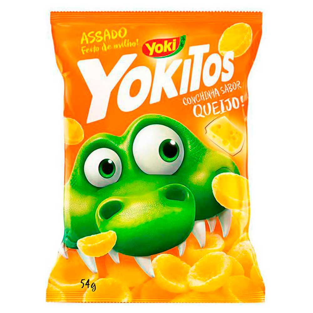 Salgadinho Yoki Yokitos Conchinha de Queijo 54g