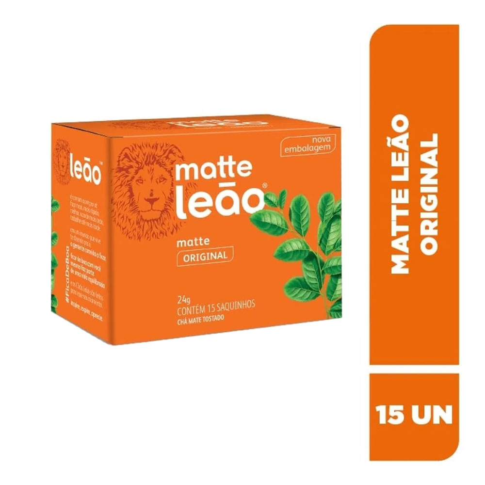 Chá Leão Natural 24g Com 15 Sachês