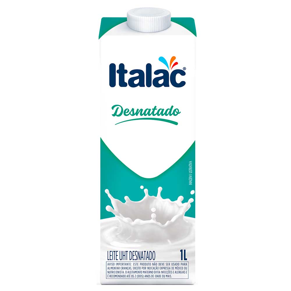 Leite Italac Uht Desnatado 1 Litro