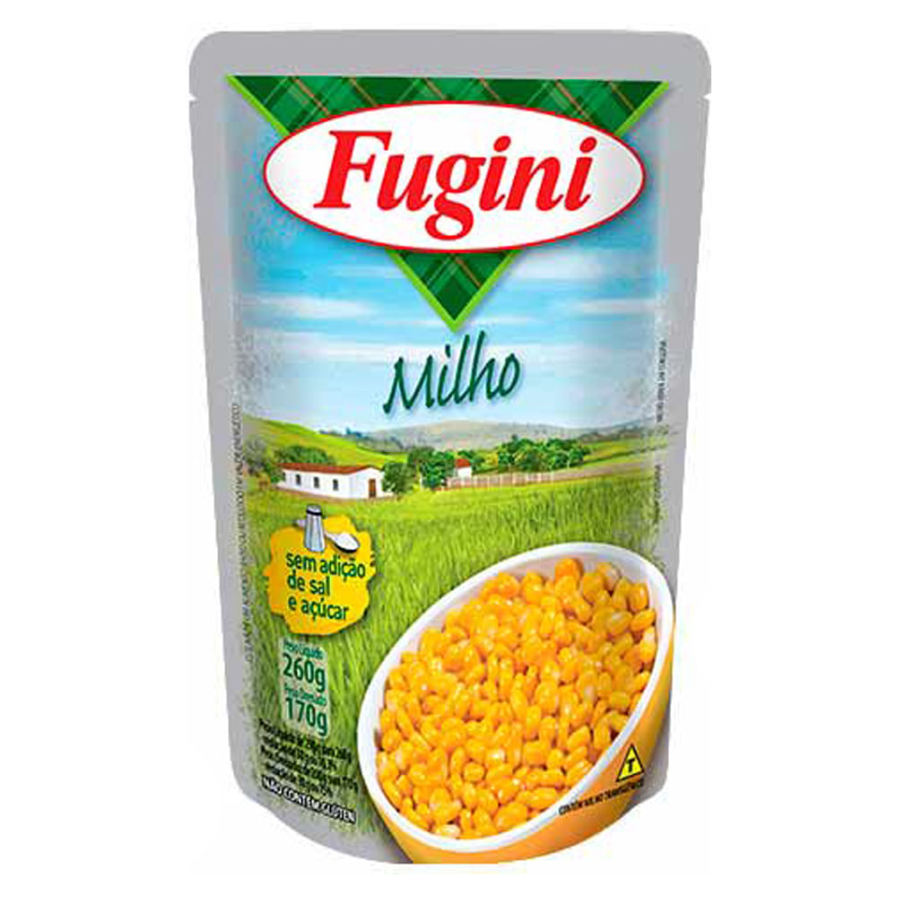 Milho Verde Fugini Sachê 170g