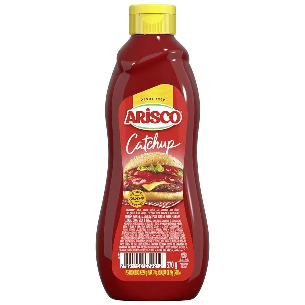 Ketchup Arisco Tradicional 370g
