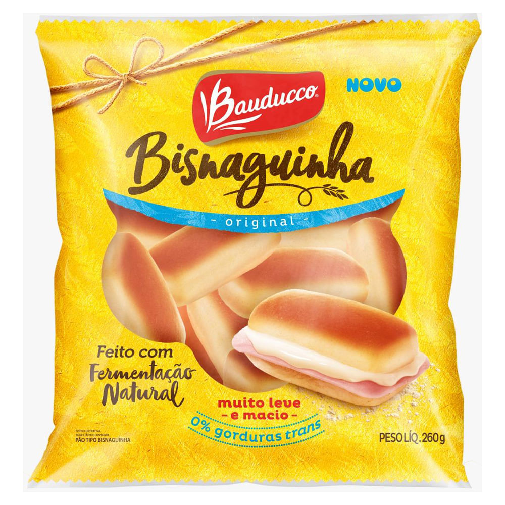 Bisnaguinha Bauducco Tradicional 260g