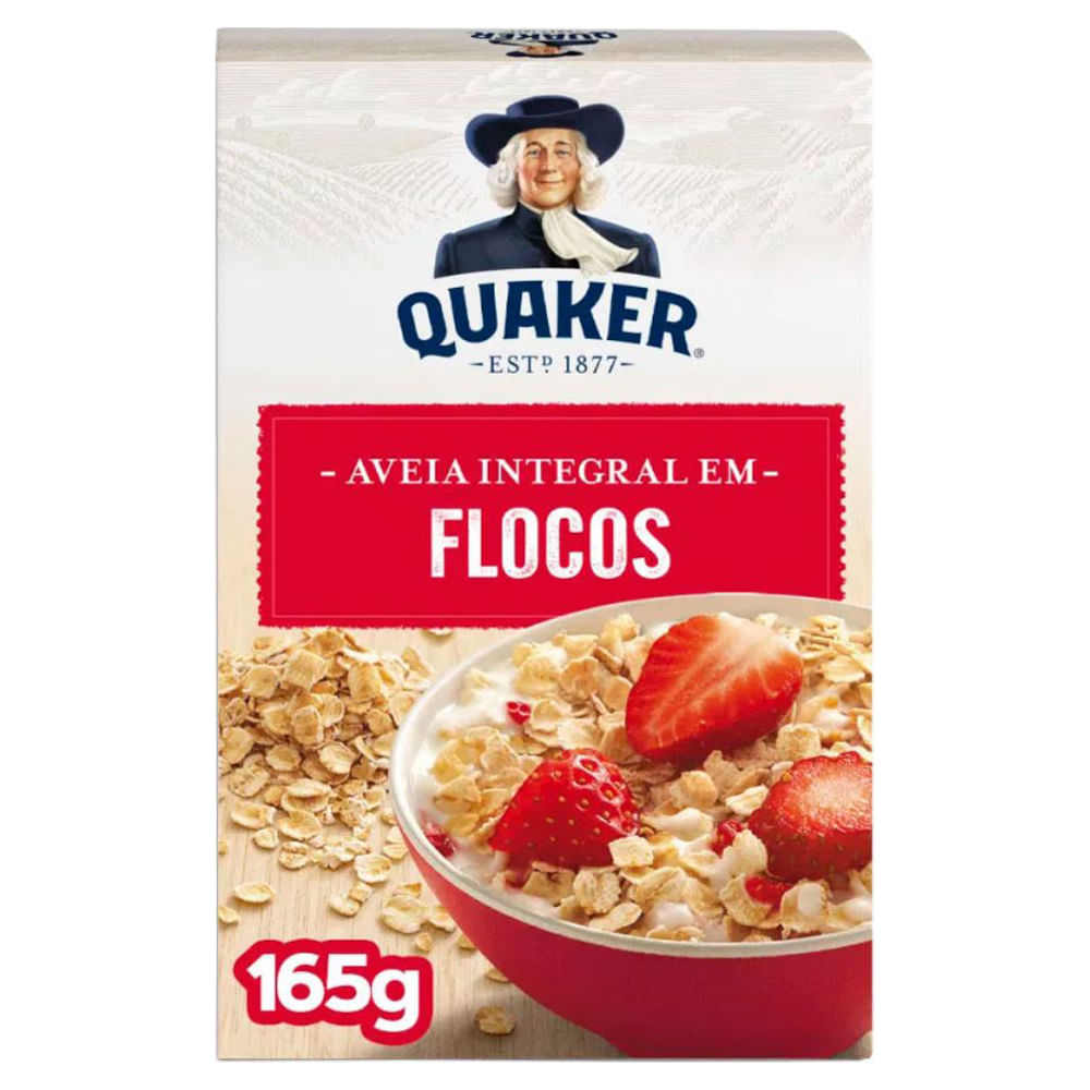 Aveia Quaker Flocos 165g