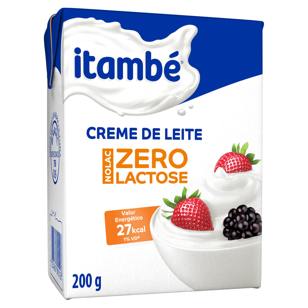 Creme de Leite Itambé Zero Lactose 200g