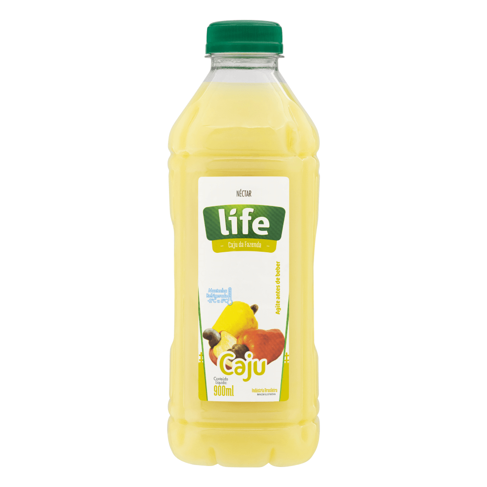 Suco Life Néctar de Caju da Fazenda 900ml
