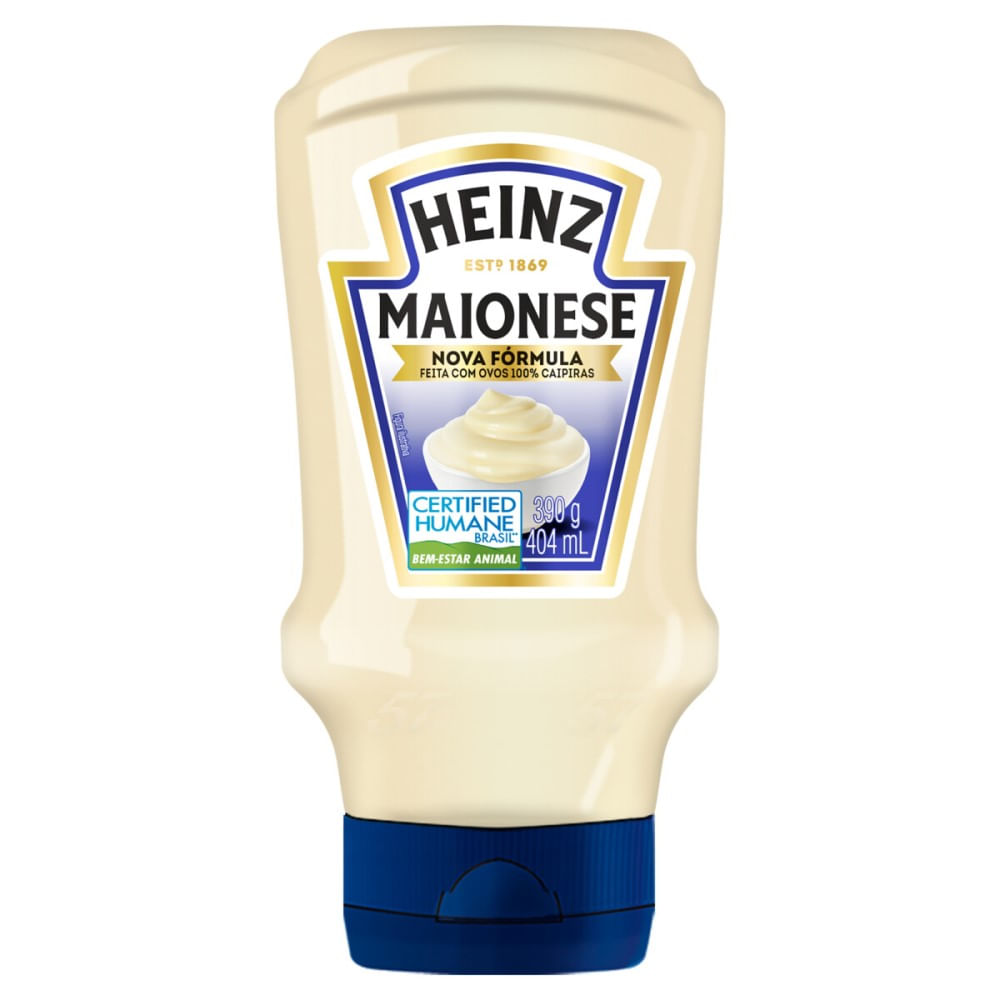 Maionese Heinz Bisnaga 390g