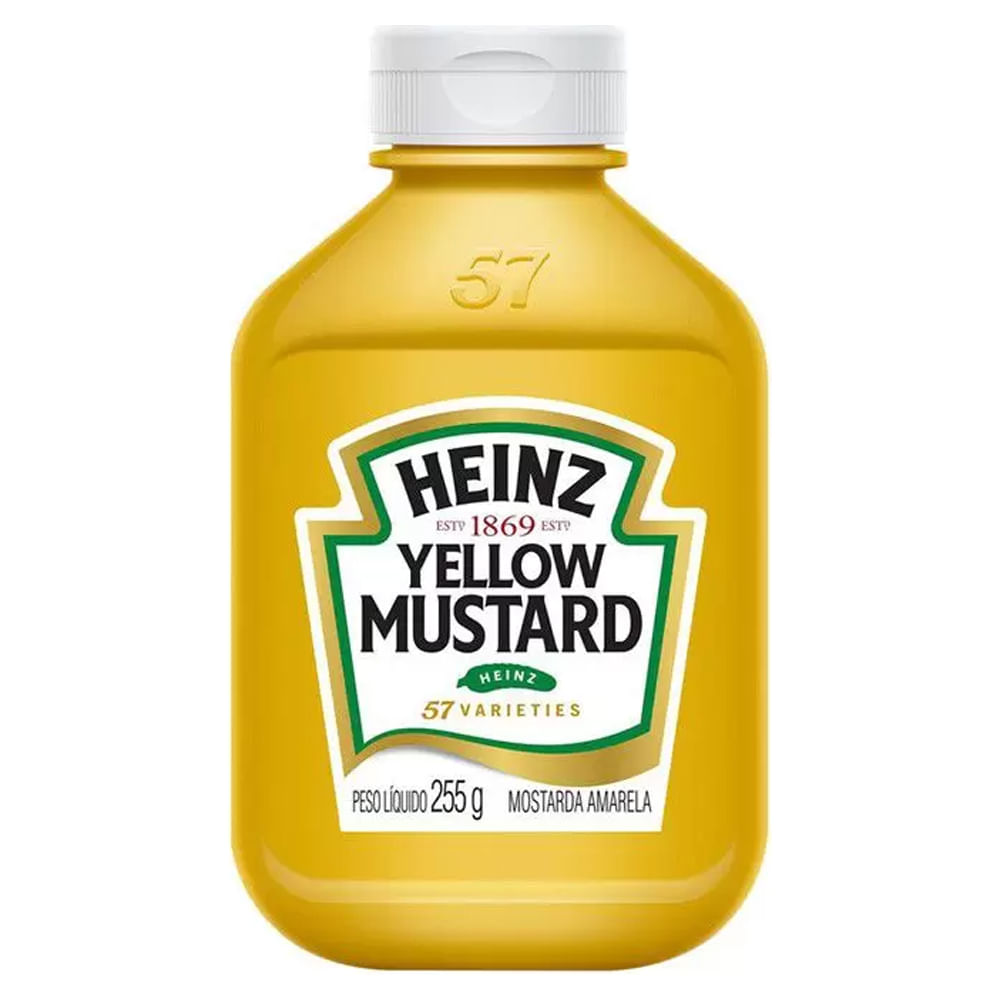Mostarda Heinz Squeeze 255g.