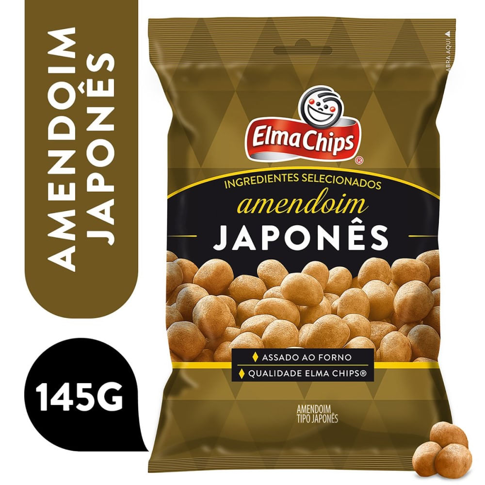 Amendoim Japonês Elma Chips 145g