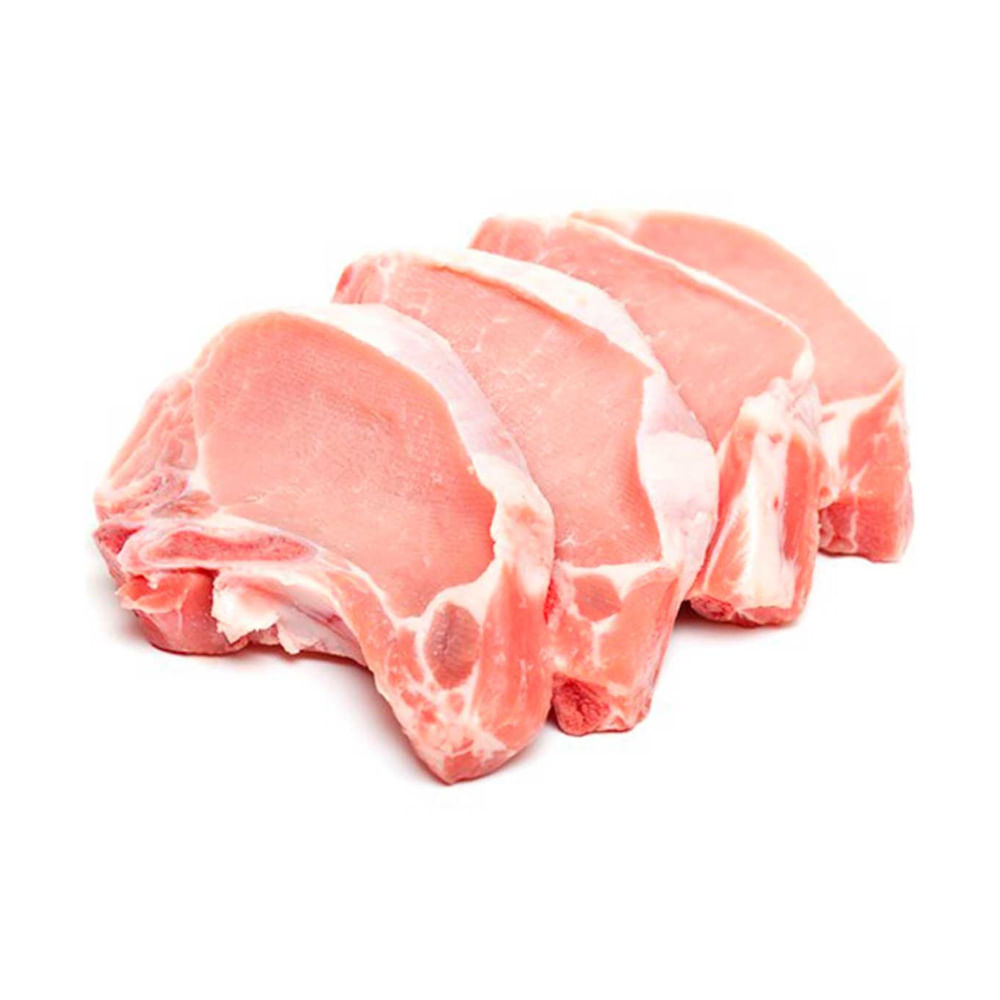 Bisteca Suína Fatiada kg Bandeja