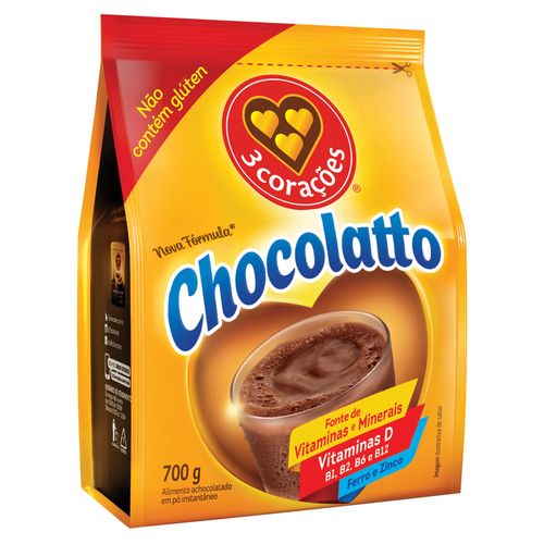Achocolatado em Pó Chocolatto Sachê 700g - comper