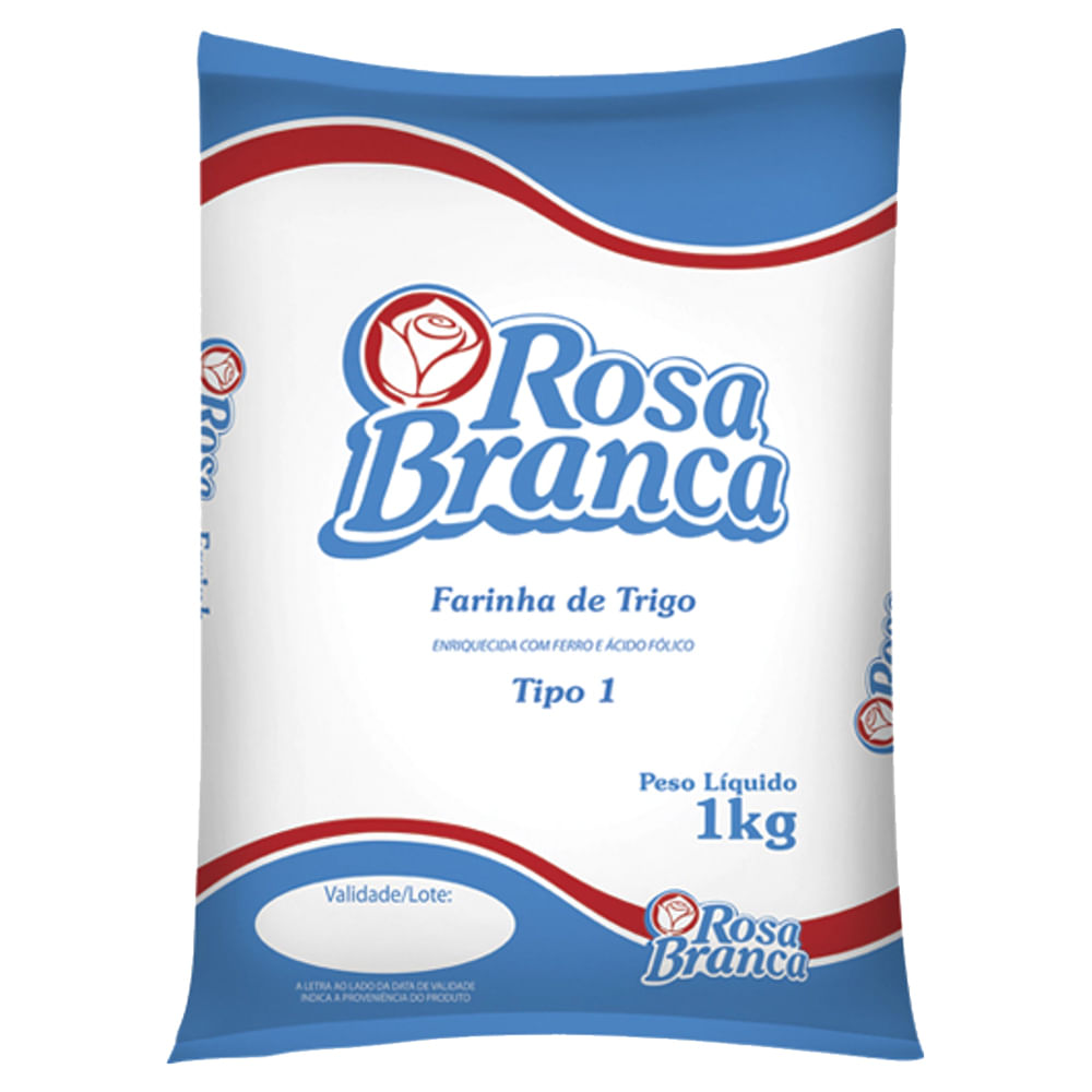 Farinha de Trigo Rosa Branca 1kg