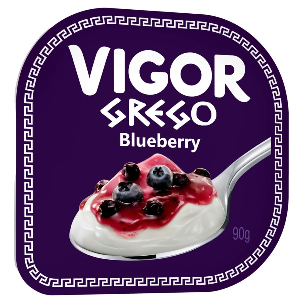 Iogurte Vigor Grego Blueberry 90g