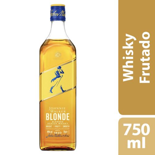 Whisky Johnnie Walker Blonde 750ml - comper