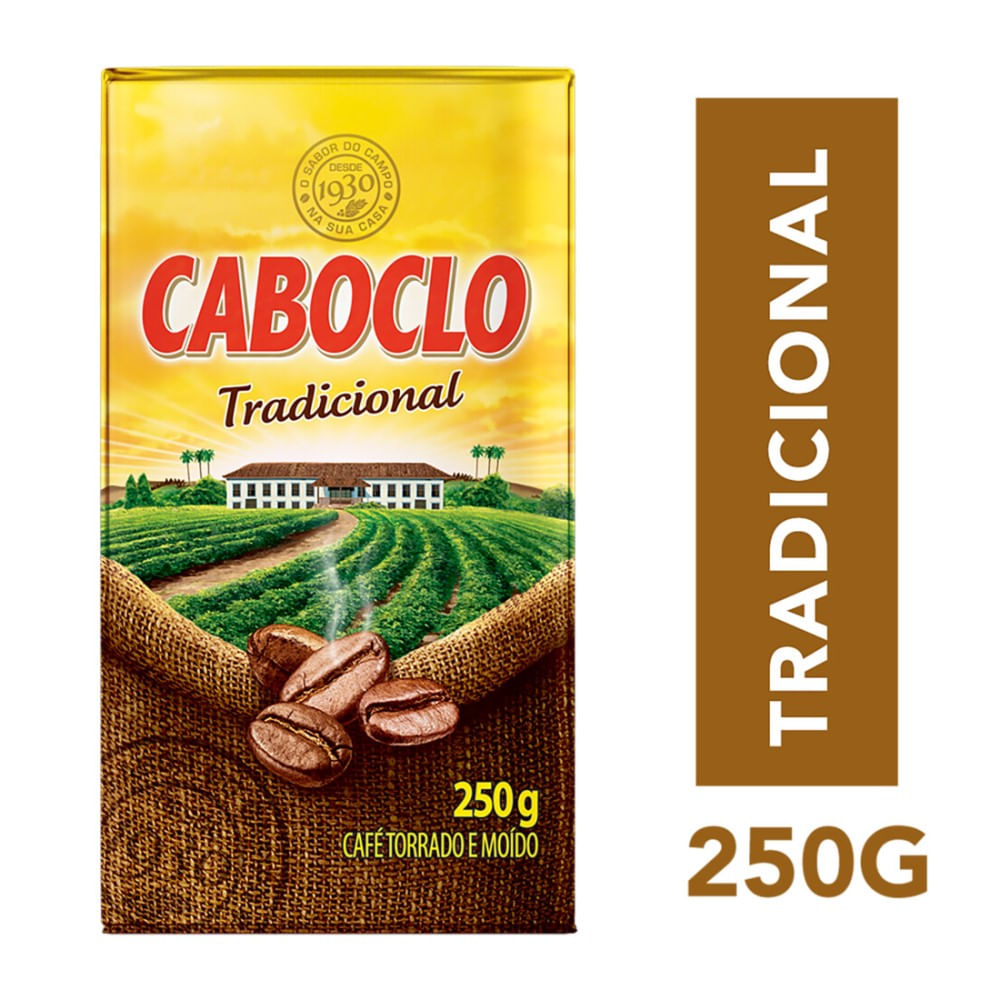 Café Caboclo Tradicional Vácuo 250g
