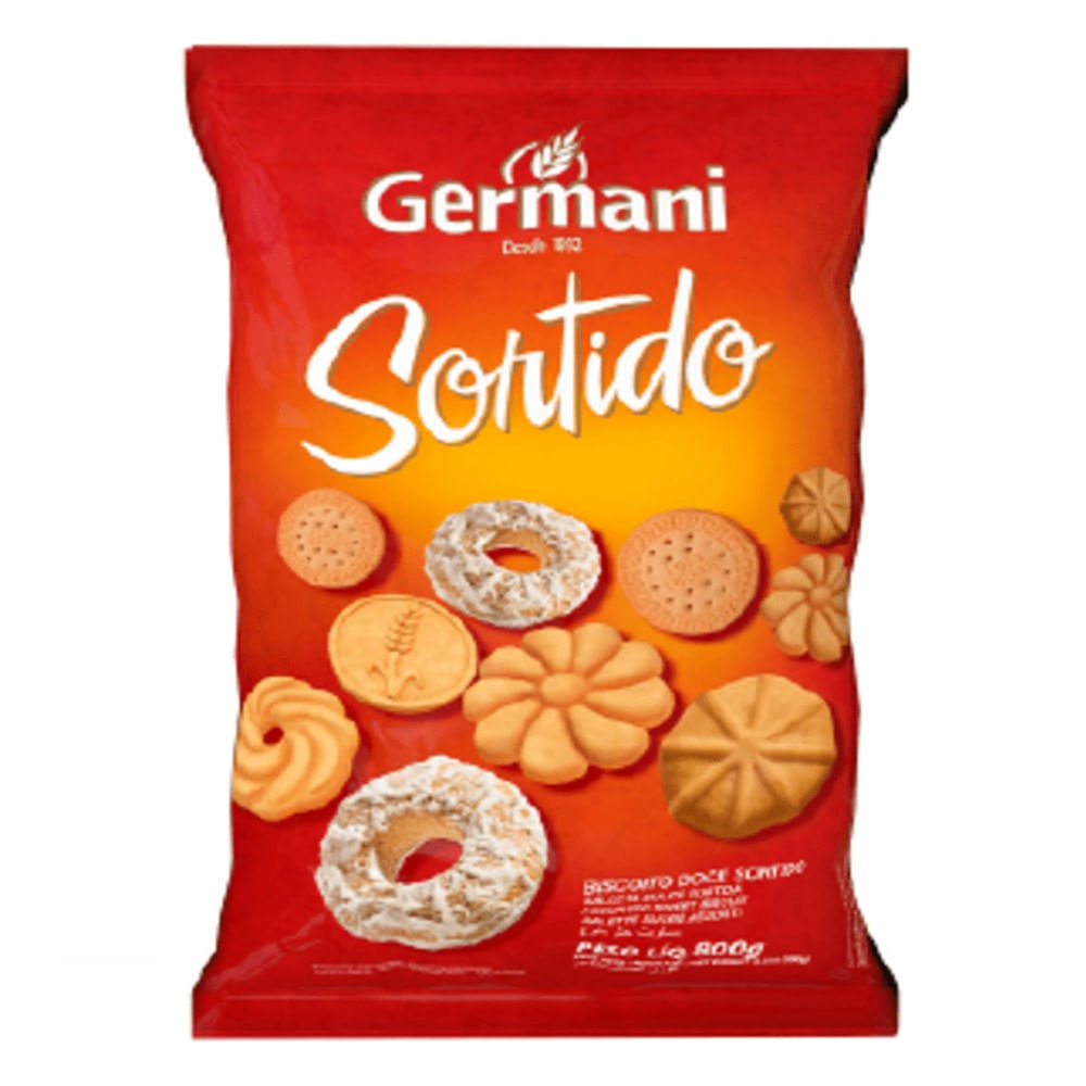 Biscoito Geremani Sortido 400g