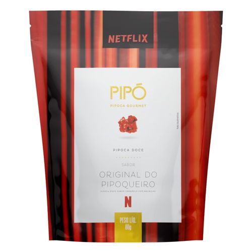Pipoca Pronta Pipó Gourmet Netflix Original 80g - comper