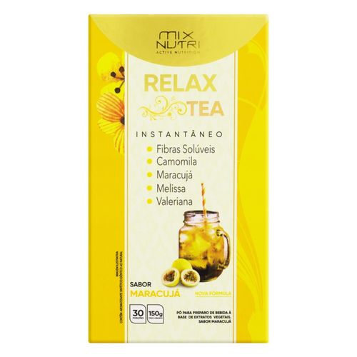 Chá Instantâneo Mix Nutri Relax Tea Maracujá 150g - comper