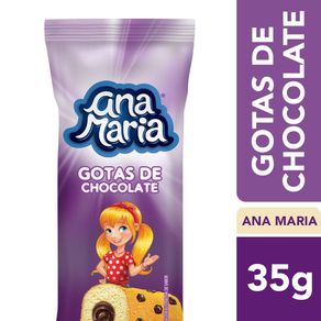 Bolinho Ana Maria Gotas de Chocolate 35g Bolinho Ana Maria Gotas de Chocolate 35g
