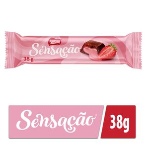 Chocolate Nestlé Sensação Morango 38g - comper