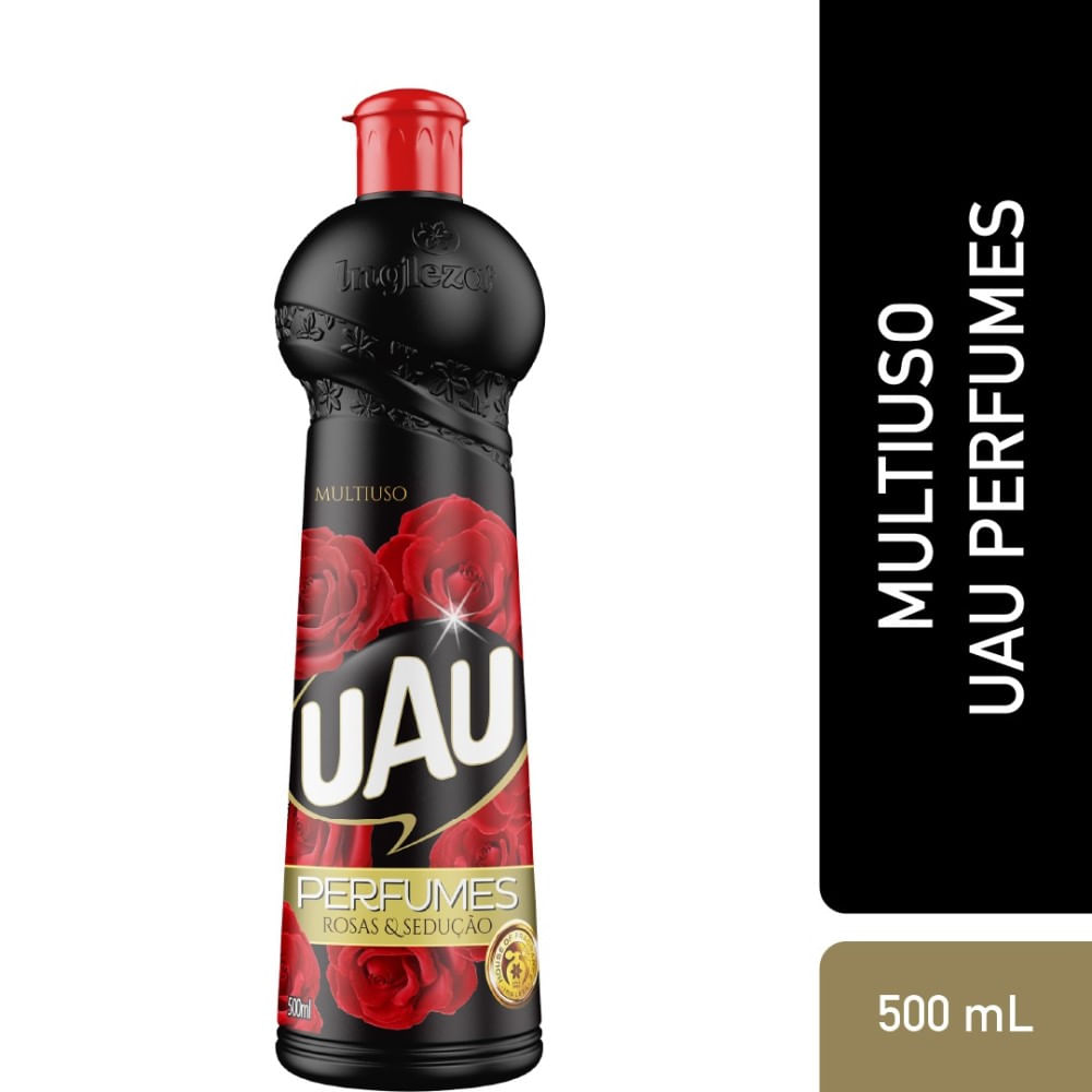 Limpador Multiuso Uau Rosas e Sedução 500ml