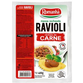 2895722---ROMANHA--RAVIOLI-CARNE--400g---COD-047 2895722---ROMANHA--RAVIOLI-CARNE--400g---COD-047