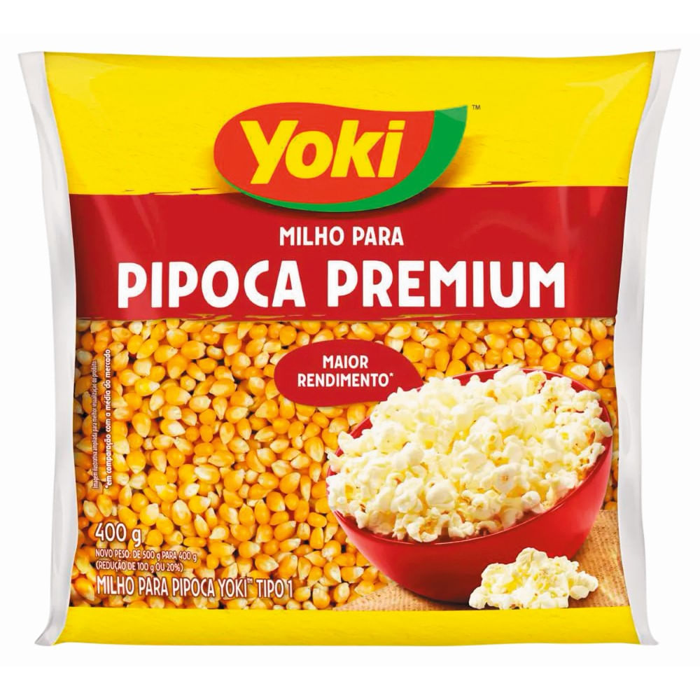 Milho para Pipoca Yoki Premium 400g