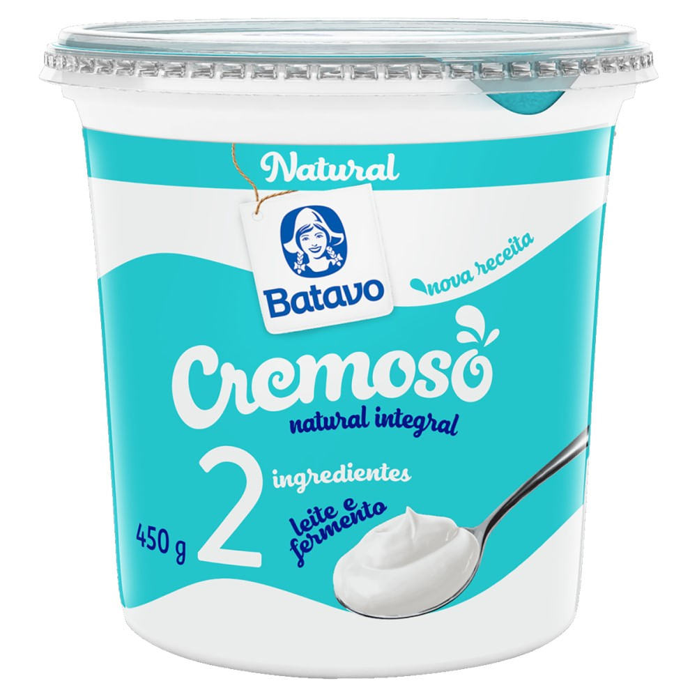 Iogurte Batavo Integral 450g