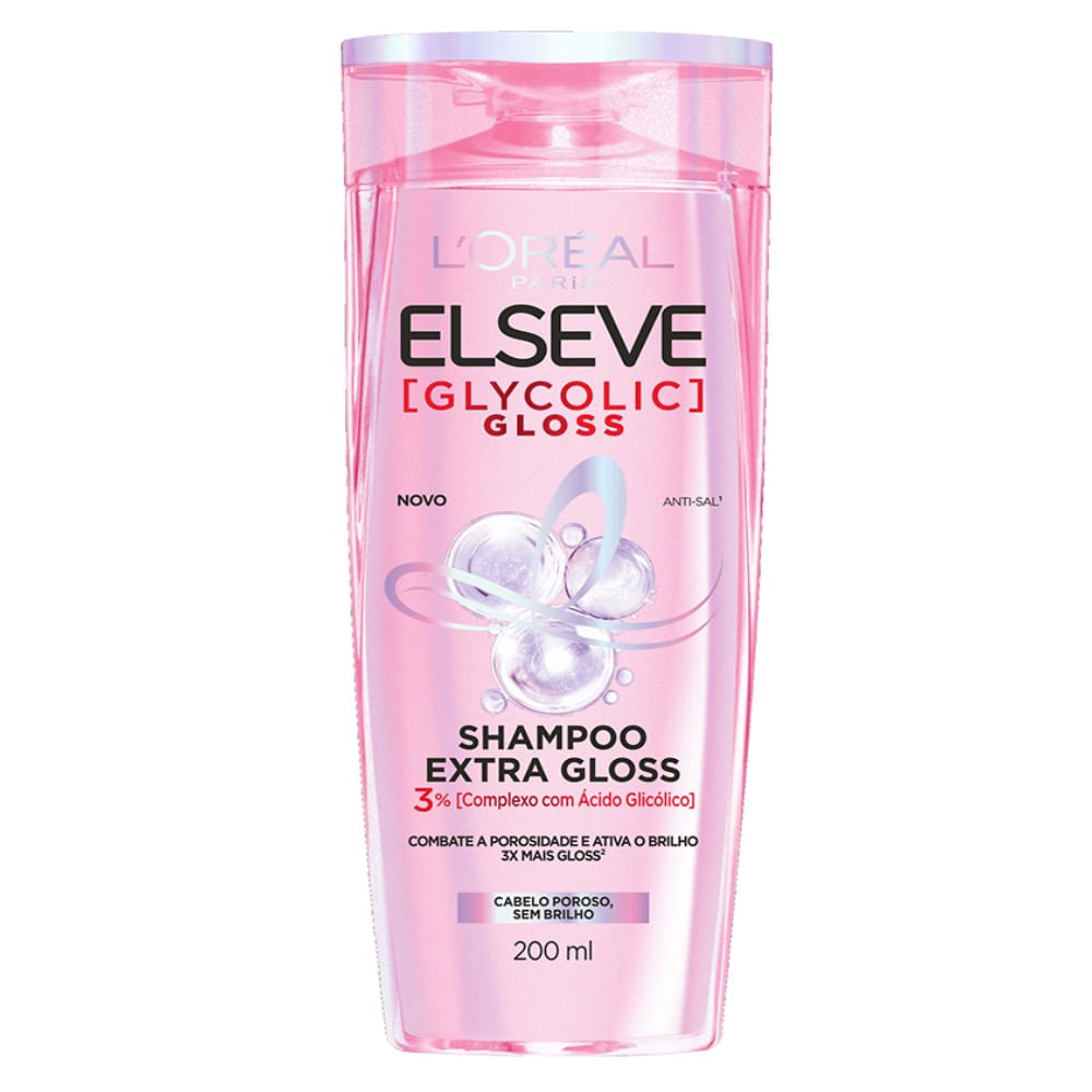 Shampoo Elseve Glycolic Gloss 200ml