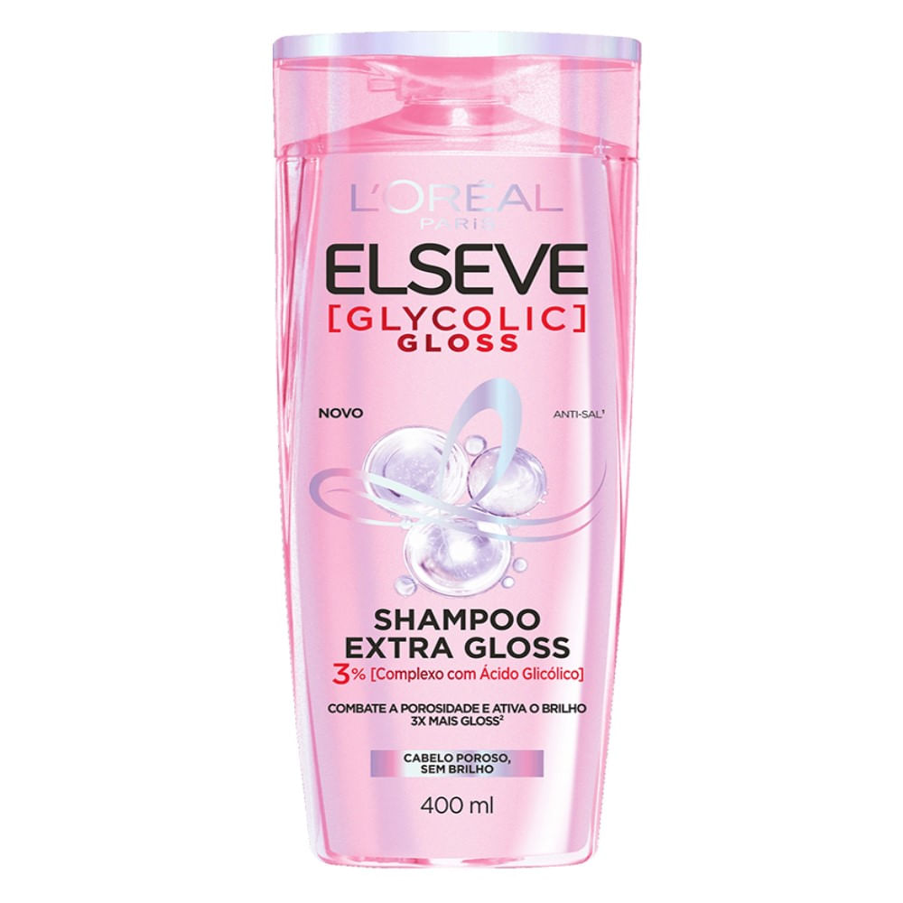 Shampoo Elseve Glycolic Gloss 400ml