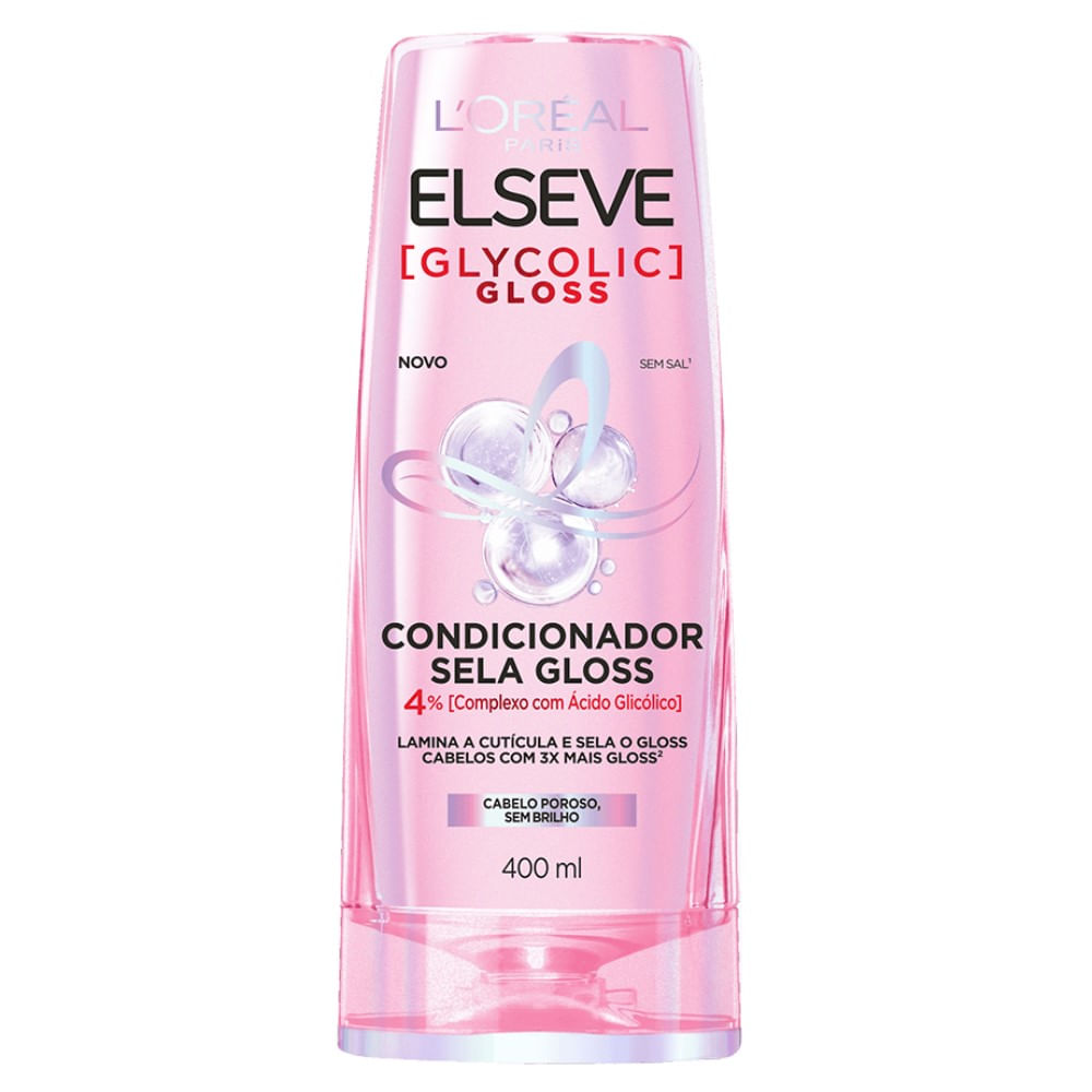 Condicionador Elseve Glycolic Gloss 400ml