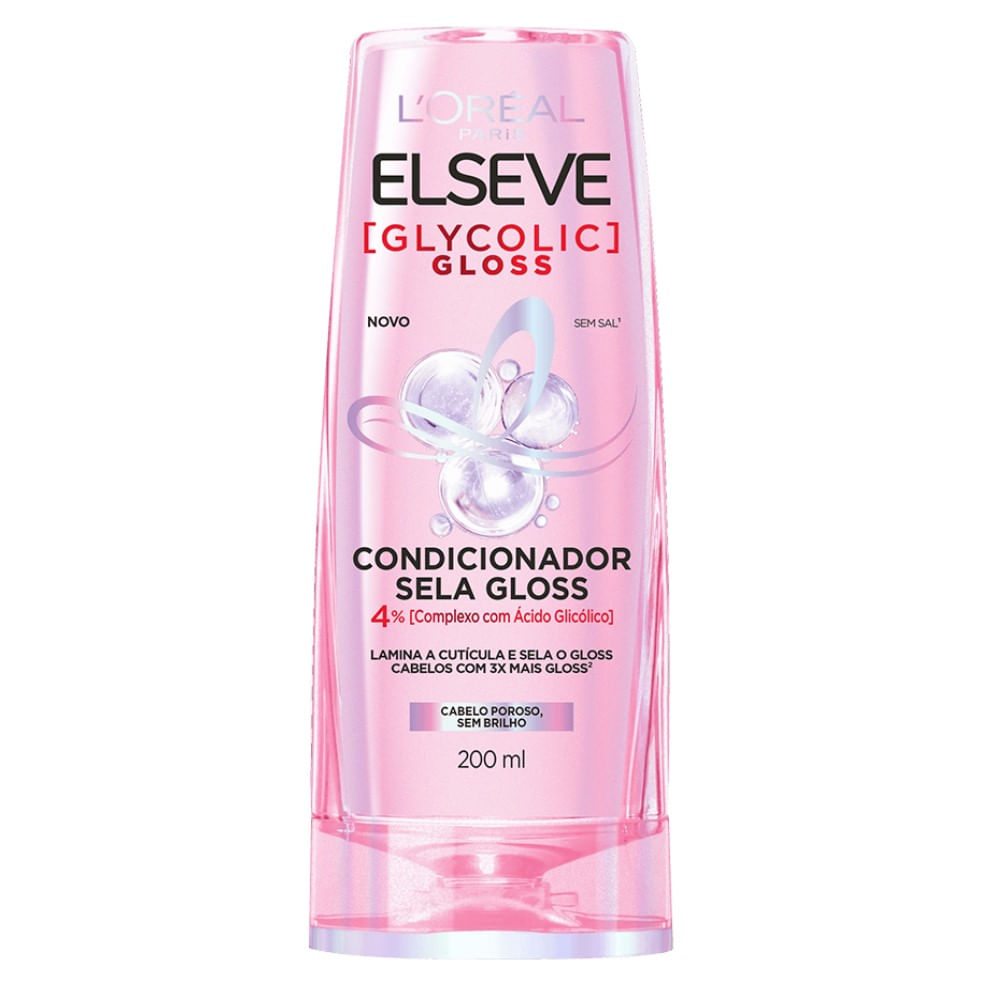 Condicionador Elseve Glycolic Gloss 200ml