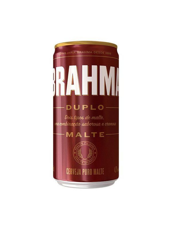 Cerveja Brahma Duplo Malte Lata 269ml