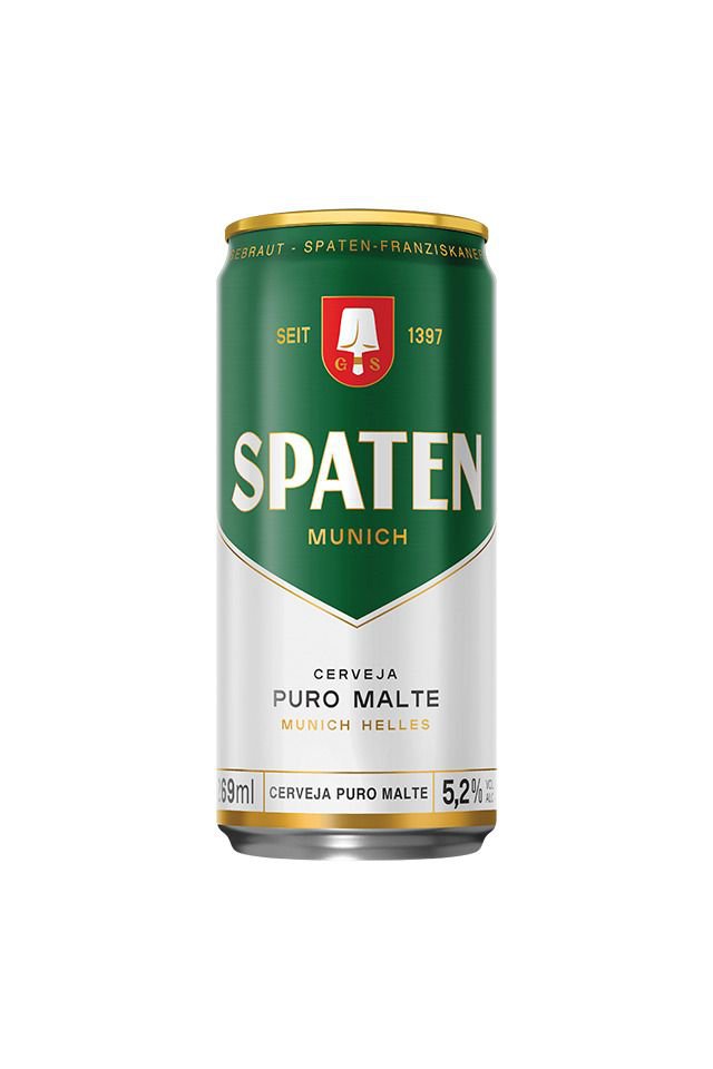 Cerveja Spaten Puro Malte Lata 269ml