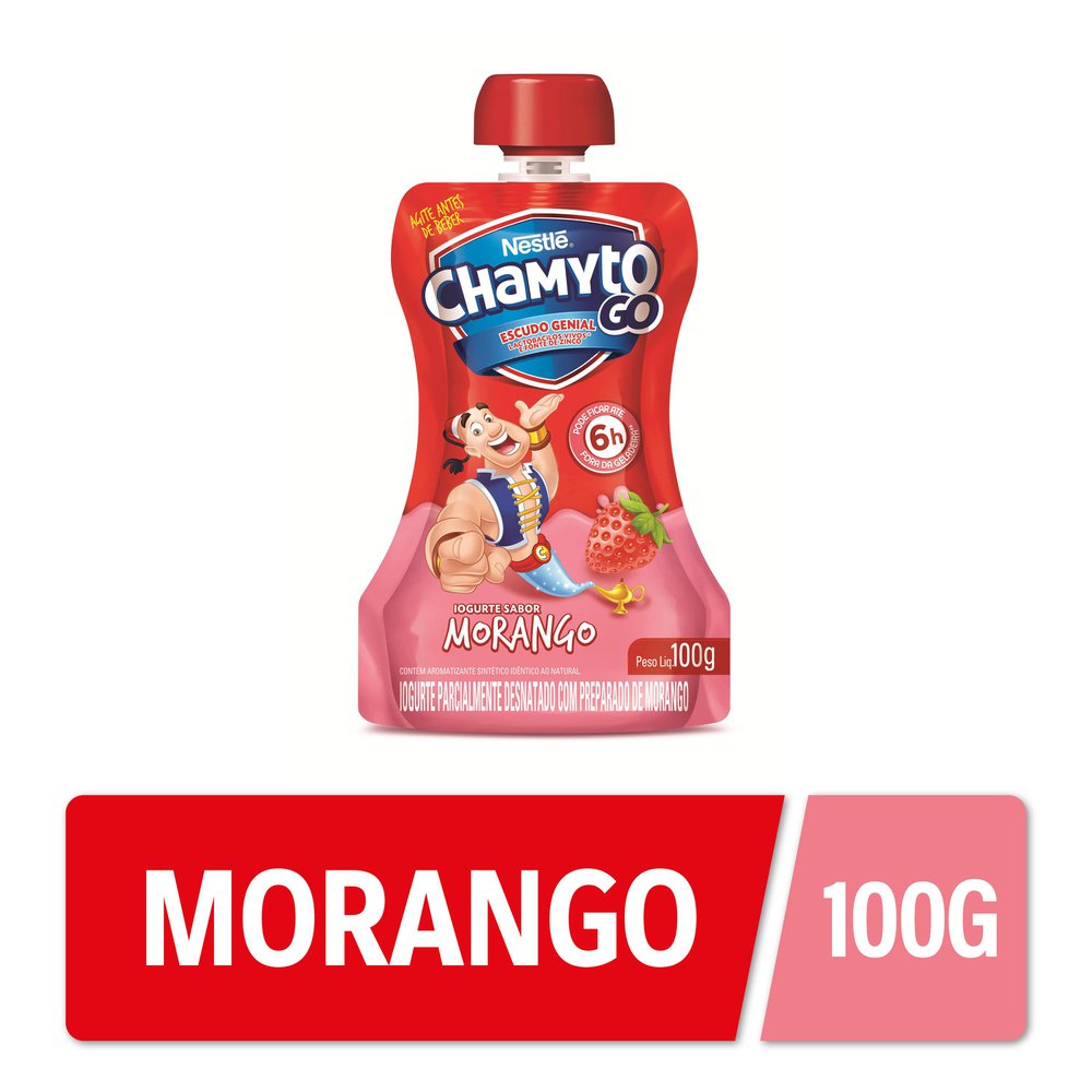 Iogurte Chamyto Go Morango 100g
