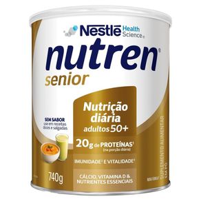 Complemento Alimentar Nutren Senior Sem Sabor 740g Complemento Alimentar Nutren Senior Sem Sabor 740g