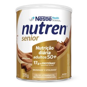 Suplemento Alimentar Nestlé Nutren Senior Chocolate 370g Suplemento Alimentar Nestlé Nutren Senior Chocolate 370g