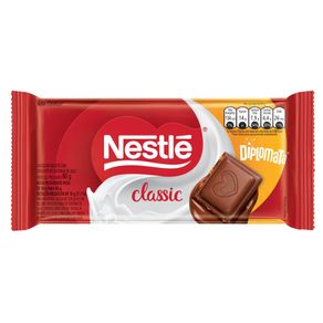 Chocolate Nestlé Classic Diplomata ao Leite 80g