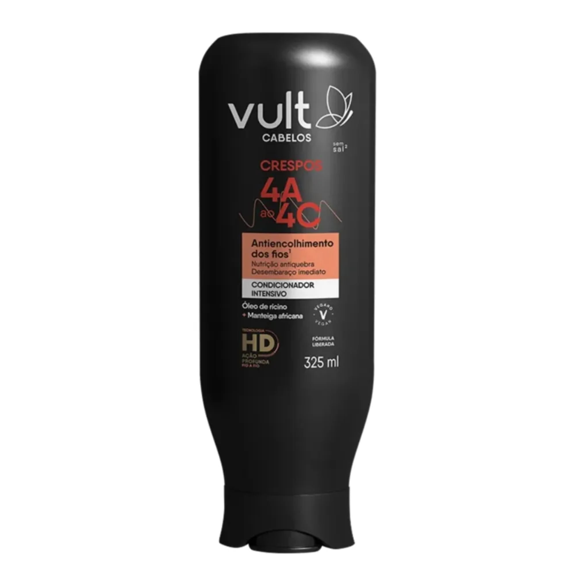 Condicionador Vult Cabelos Crespos Frasco 325ml