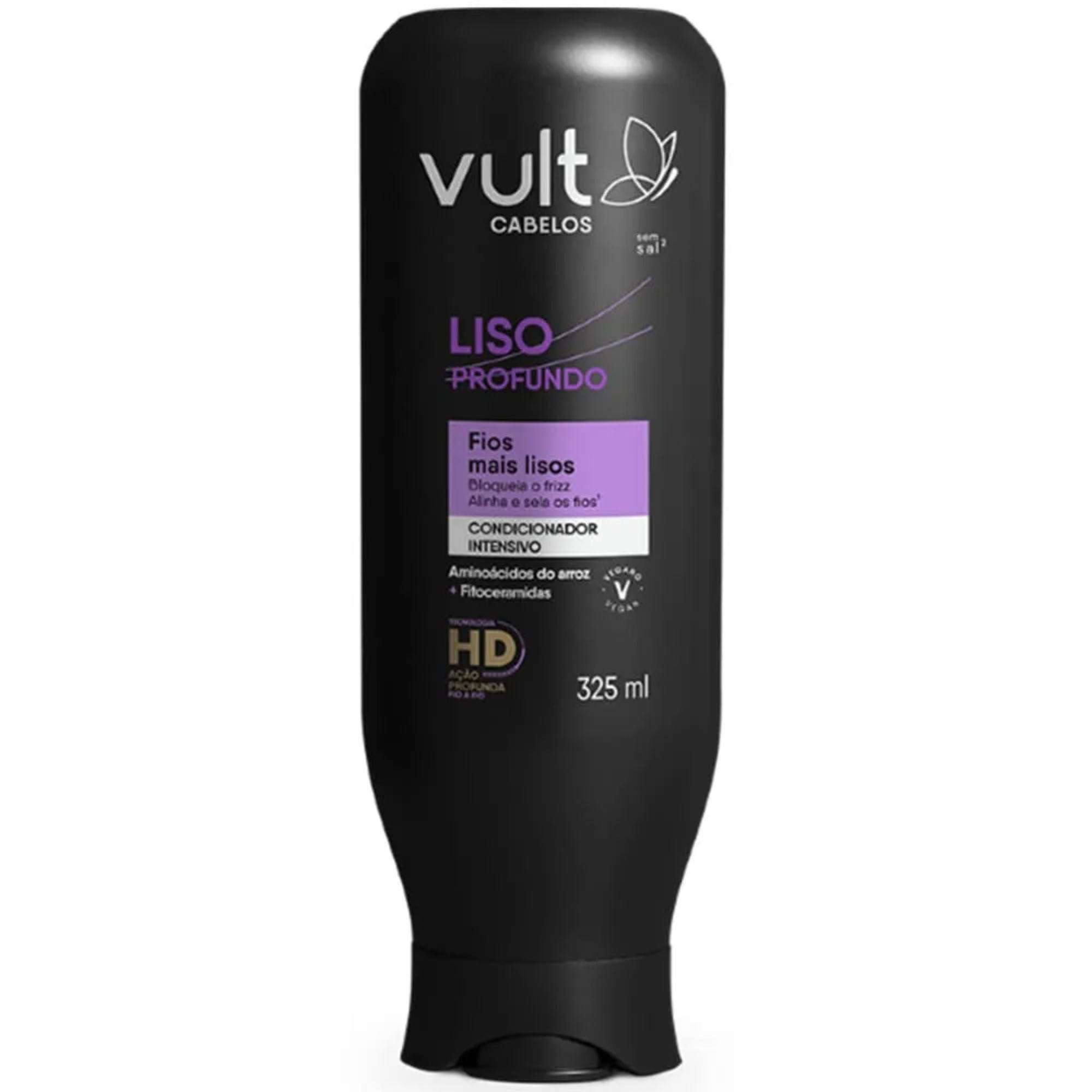 Condicionador Vult Cabelos Liso Profundo Frasco 325ml