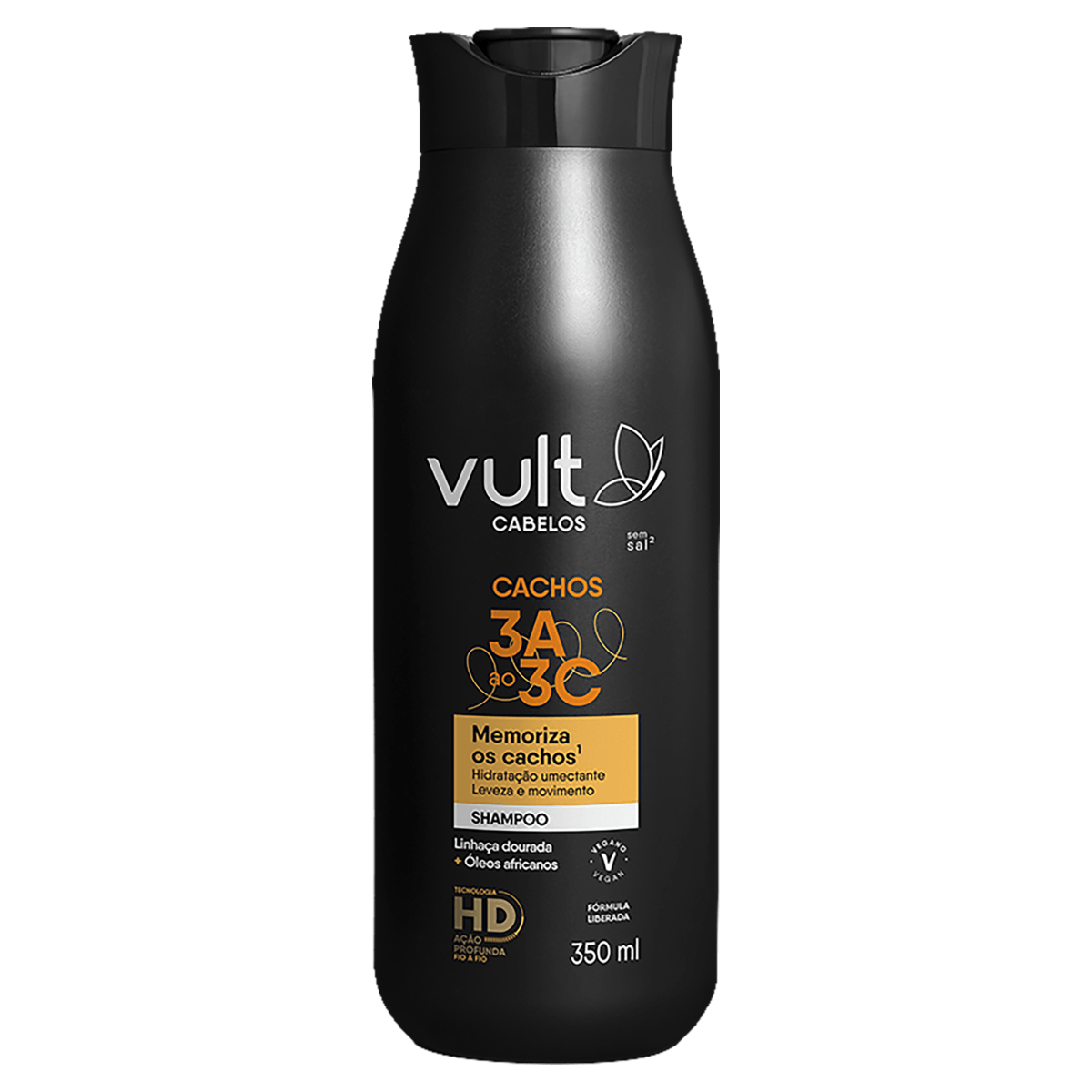 Shampoo Vult Cabelos Cachos Frasco 350ml