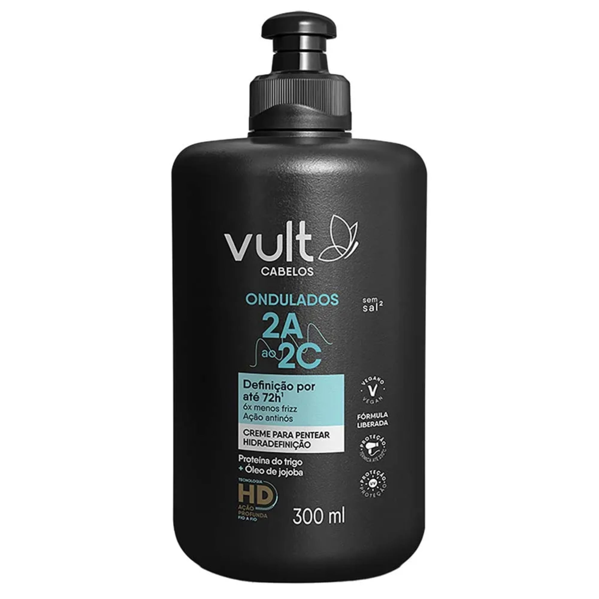 Creme para Pentear Vult Cabelos Ondulados Frasco 300ml
