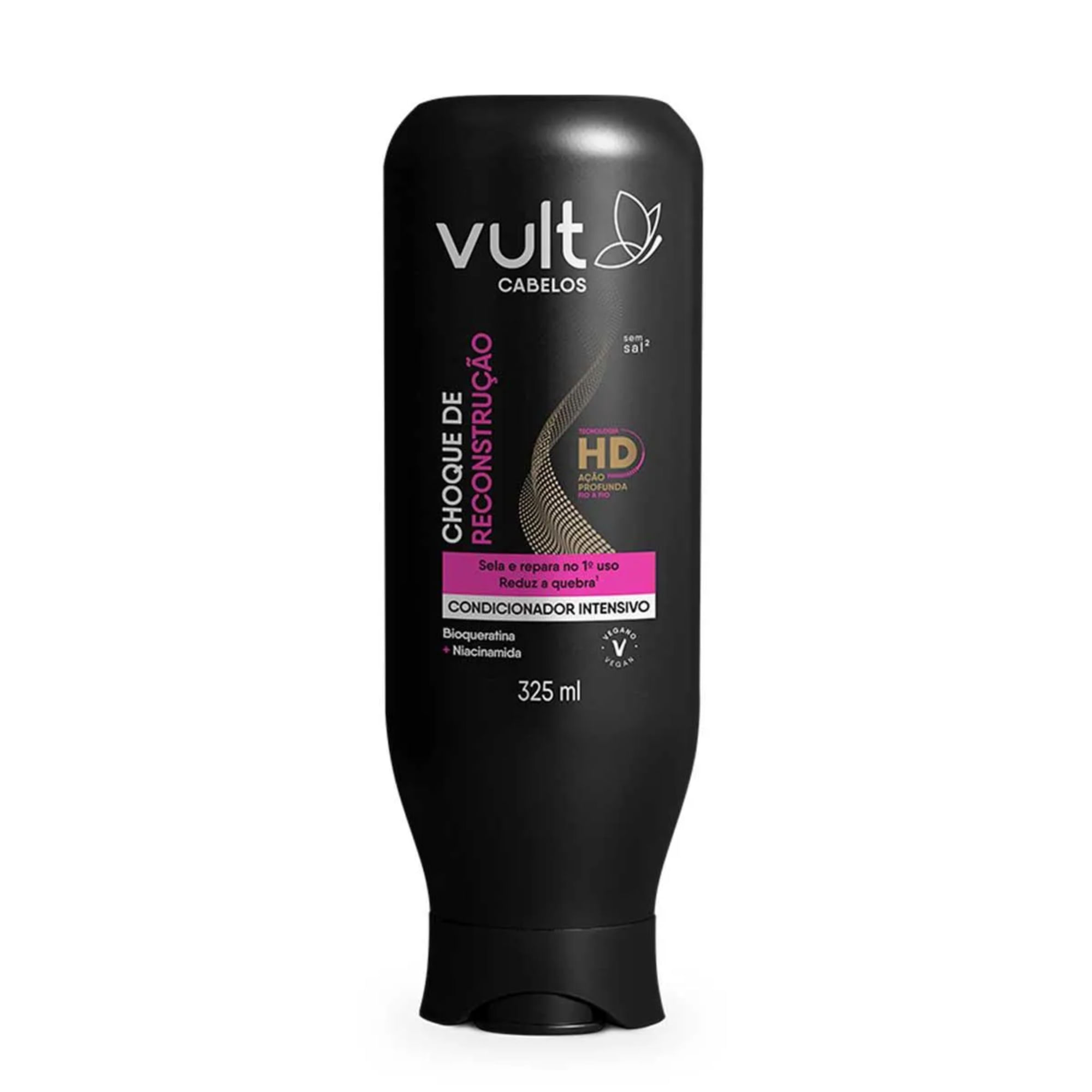 Condicionador Vult Cabelos Choque de Reconstrução Frasco 325ml