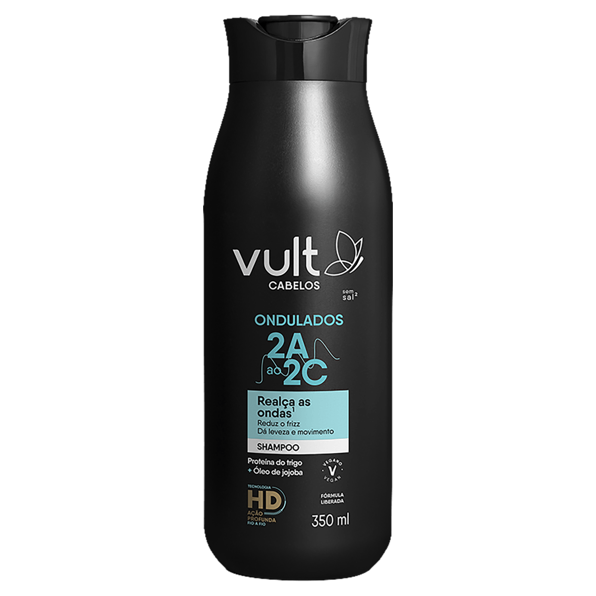 Shampoo Vult Cabelos Ondulados Frasco 350ml