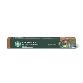 Cápsula de Café Starbucks House Blend Lungo 57g Com 10 Cápsulas